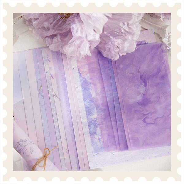 Papel para álbum de recortes con brillo artístico