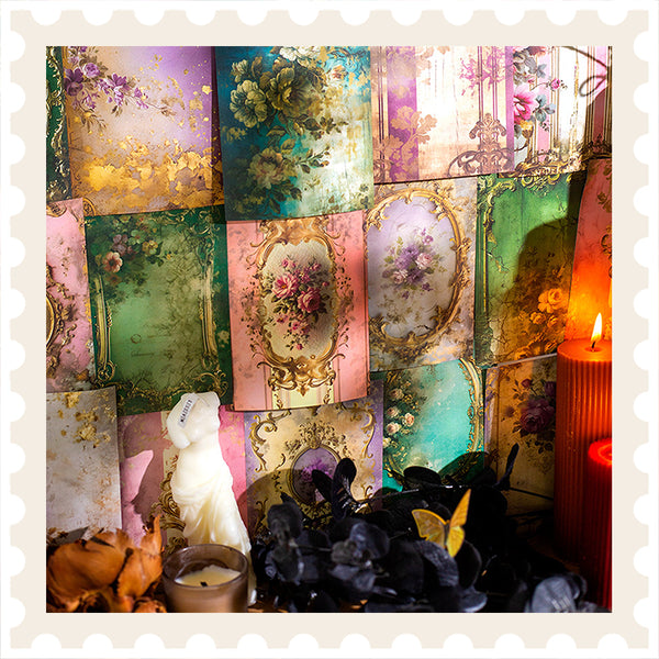 Papel para álbum de recortes de palacio rococó