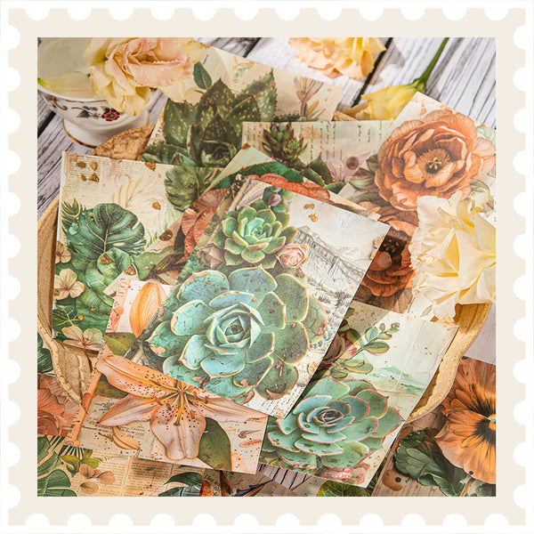 Papel para álbum de recortes Garden Tales