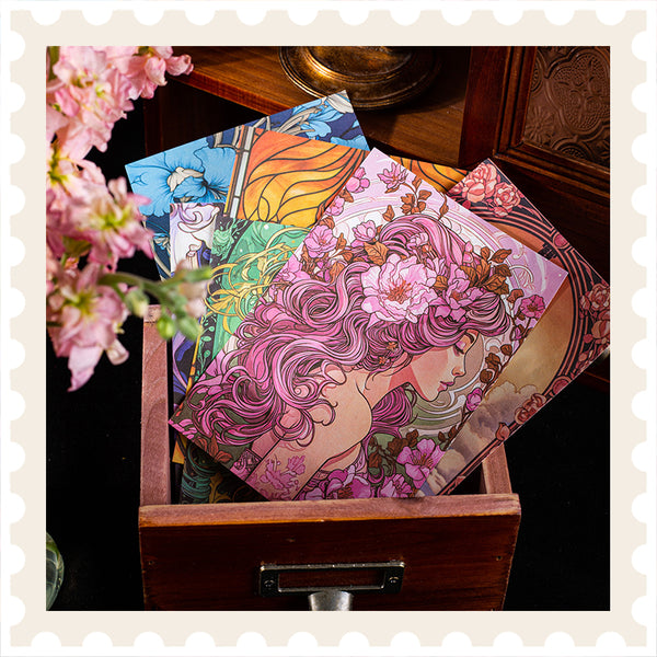 Papel para álbum de recortes Enchanted Blossoms