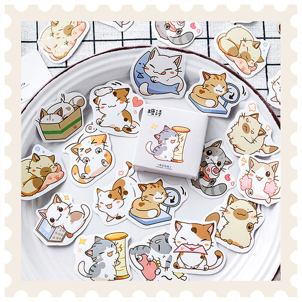 Sei meine Katze Aufkleber Set