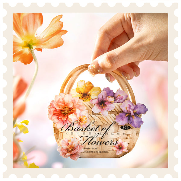 Blooming Basket Sticker Pack