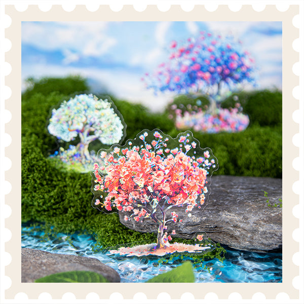 Blooming Trees Sticker Pack
