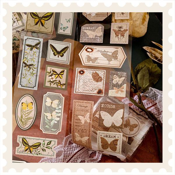 Cinta con impresiones de mariposas