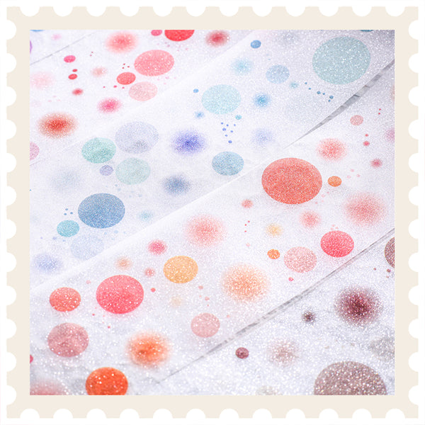 Color Sand Dots PET Tape