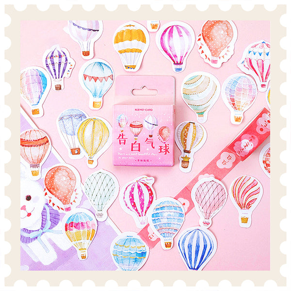 Juego de pegatinas de globos de confesión