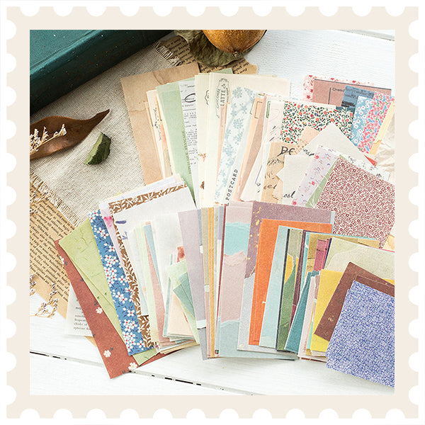 Papel para álbum de recortes de jardín de cabaña