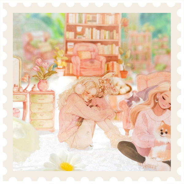 Cozy House PET Sticker Pack