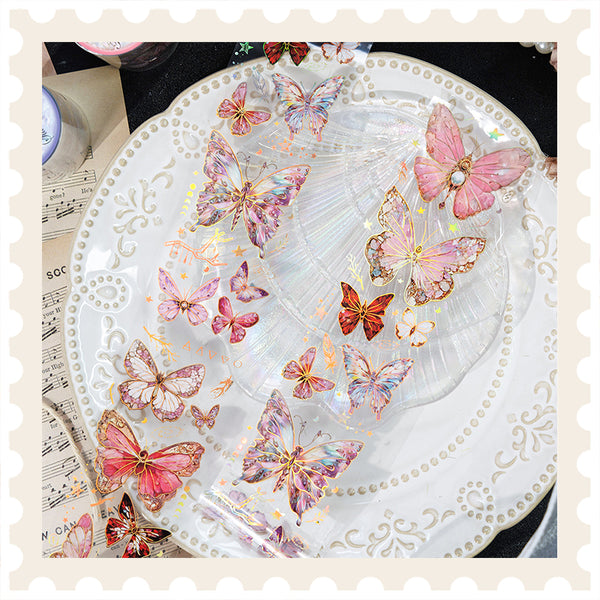 Crystal Butterfly PET Tape