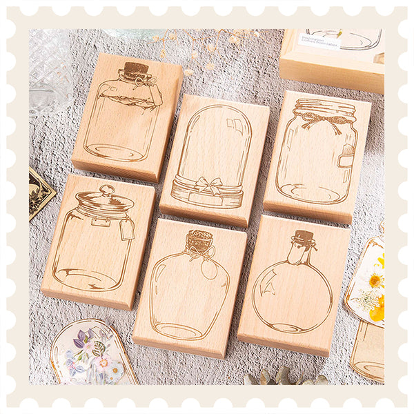 Dreams Captured in Bottles Stamp