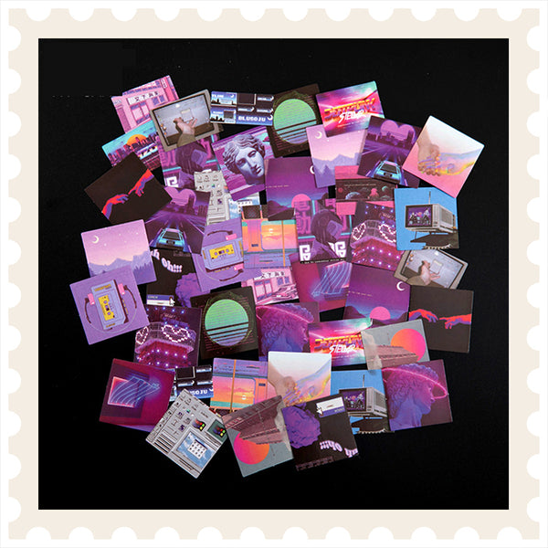 Conjunto de pegatinas de ensueño "Night Buoyancy"