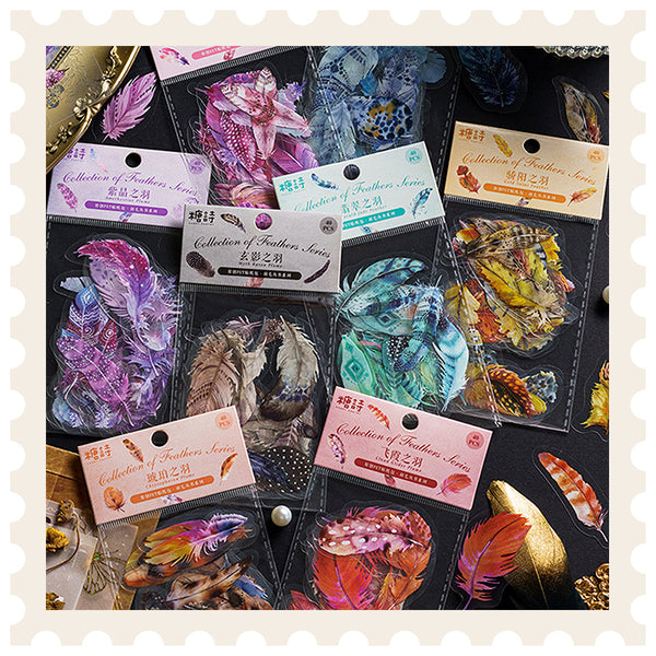 Feather Collection Sticker Pack