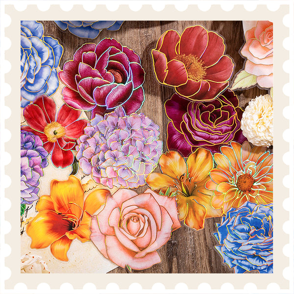 Floral Bloom Sticker Set
