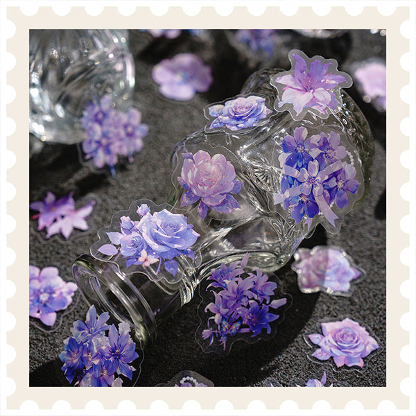 Florales Fantasy Atlas-Aufkleberpaket