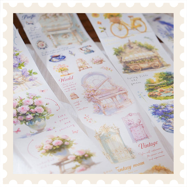 Floral Mirror Space Tape