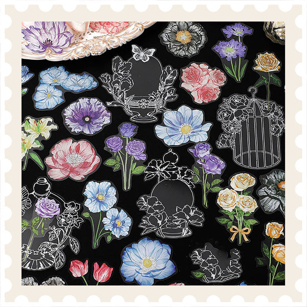Floral Riddle PET Sticker Pack
