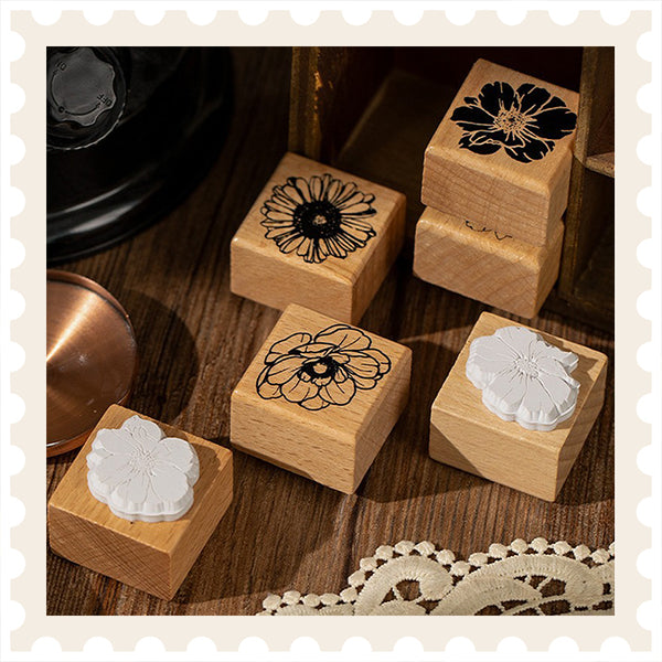 Floral Tribe Botanical Art Stamp