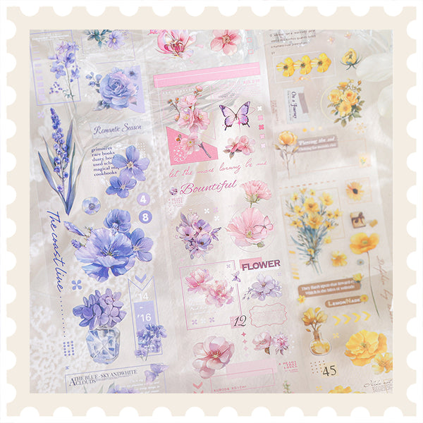 Floral Verses PET Tape