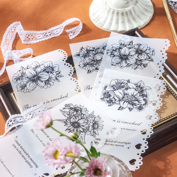 Papel para álbum de recortes Flowers &amp; Alice