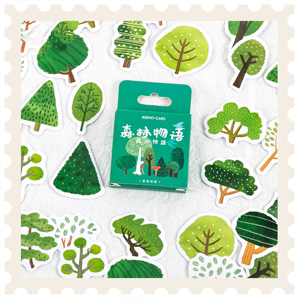 Set de pegatinas de cuentos del bosque