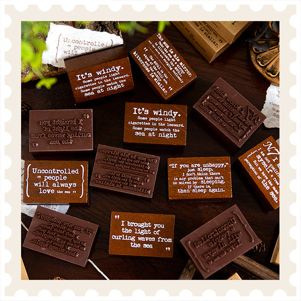 Fragmented Stories and Memories Stamp