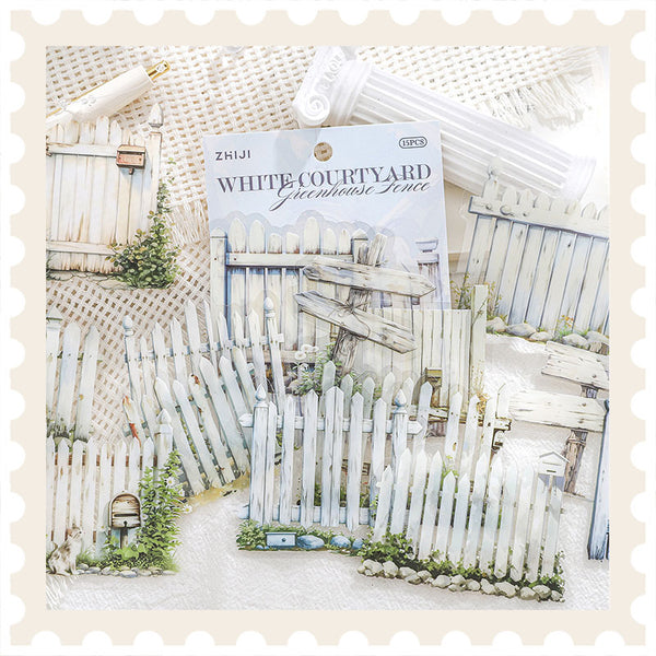 Garden Fence PET Sticker Pack