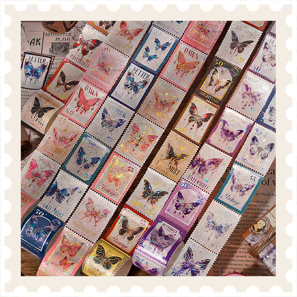Cinta washi de jardín brillante