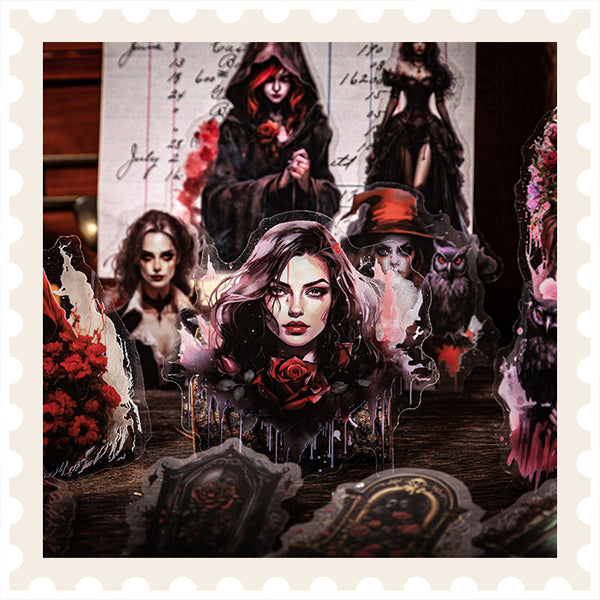 Gothic Vampire Sticker Pack