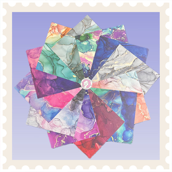 Ombre Multicolor Background Paper
