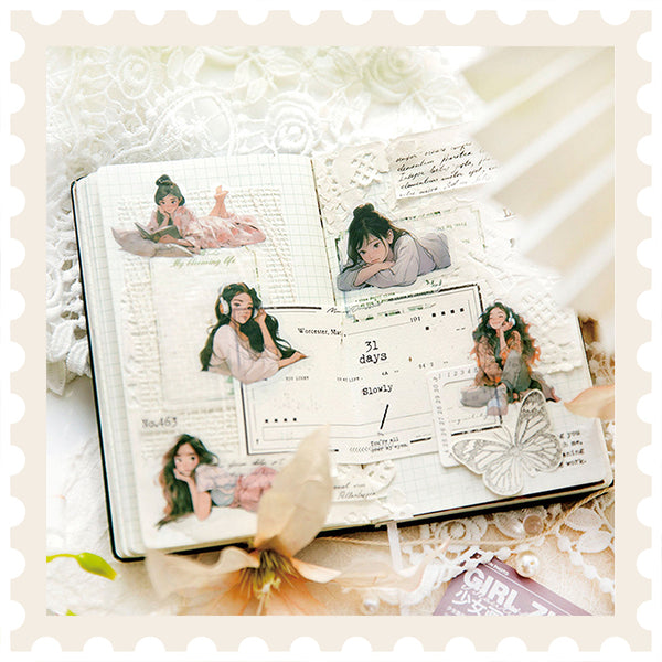 Illustrated Girls Sticker Pack