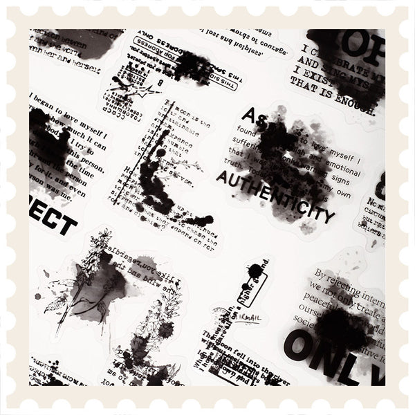 Inkblot Poetry Sticker Pack