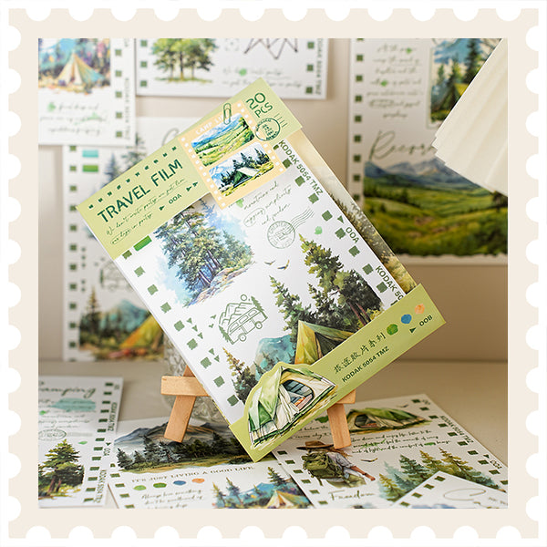 Journey Film Scrapbook Paper