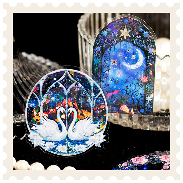 Lace Garden PET Sticker Pack