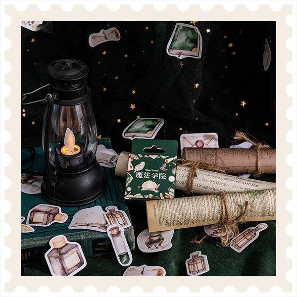 Set de pegatinas DIY de la Academia de Magia