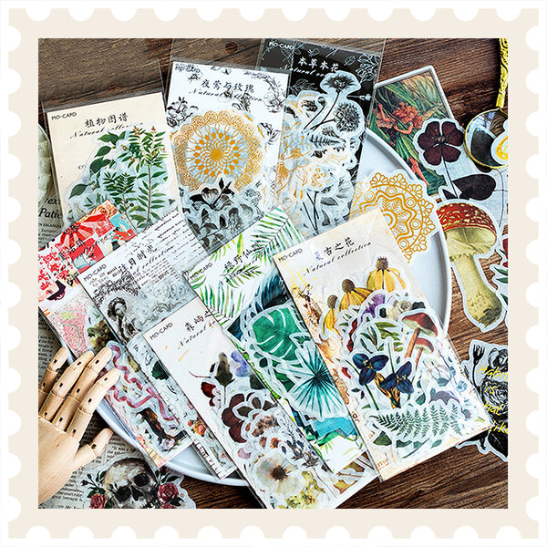 Natural Collection Series Sticker Pack