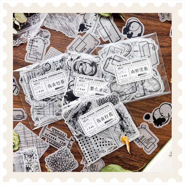 Nostalgic Records Sticker Pack