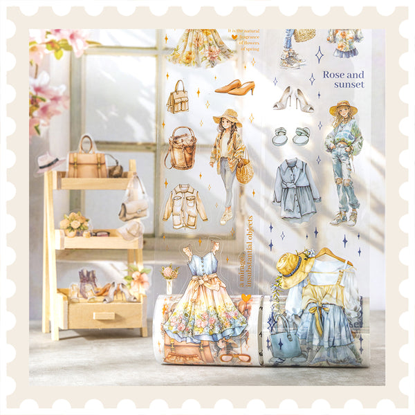 Cinta adhesiva para mascotas OOTD Girl