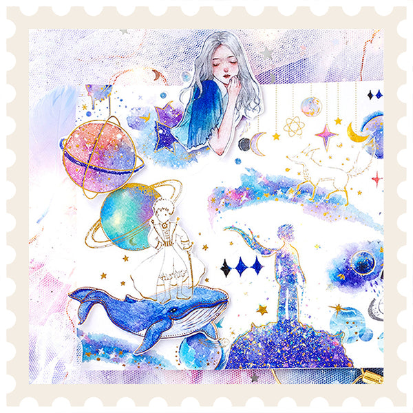 Paquete de pegatinas de la serie Praying Girl