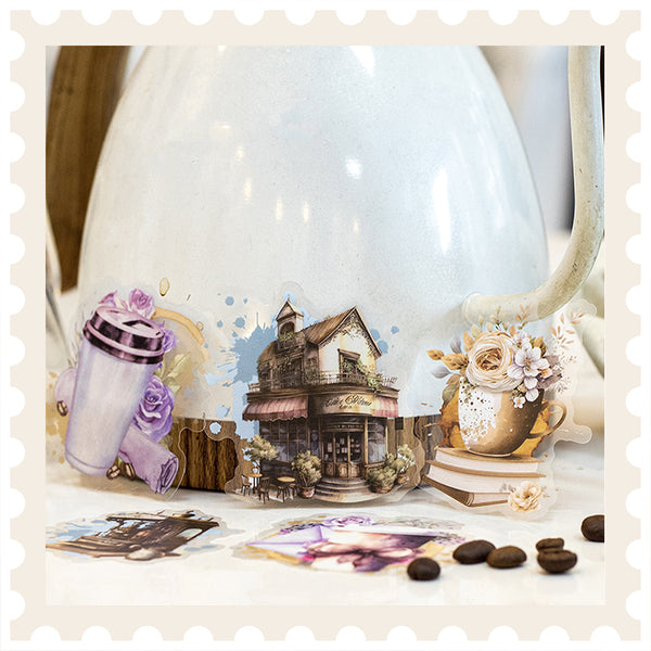 Romantic Cafe Sticker Pack