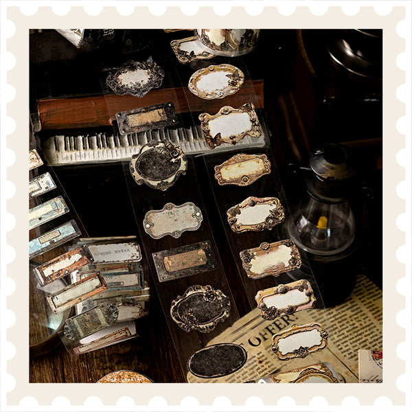 Rustic Label Fabric Texture Tape