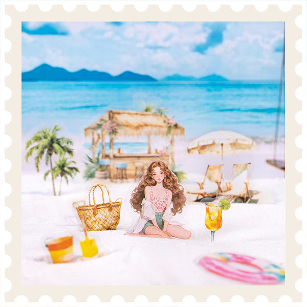 Seaside Diary PET Sticker Pack