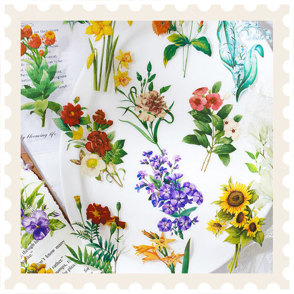 Secret Garden PET Sticker Pack