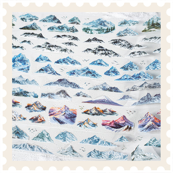Snowy Mountains PET Tape