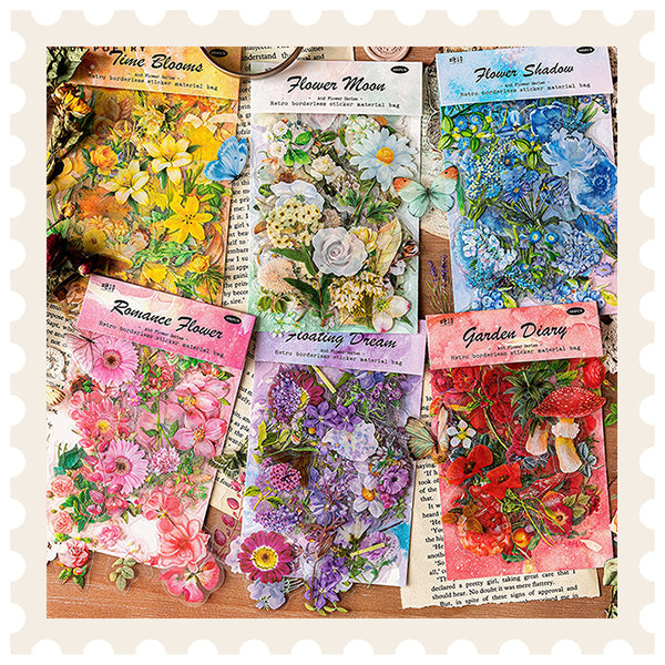 Paquete de pegatinas "Hablando con flores"