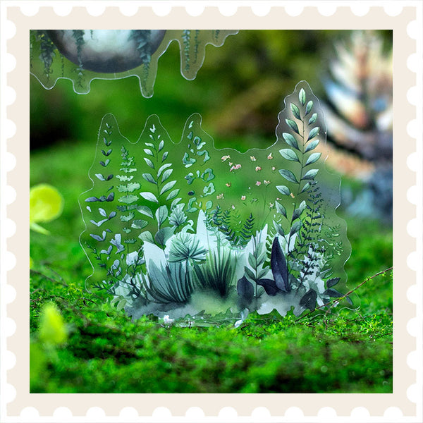 Spring Fern PET Sticker Pack