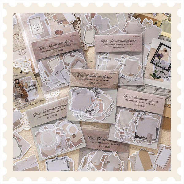 Vintage Craft Sticker Pack