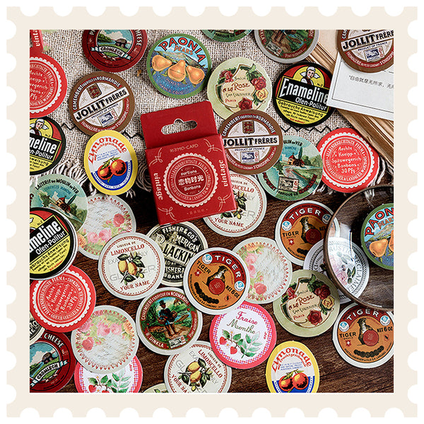 Juego de pegatinas Vintage Moments