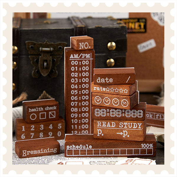 Weekly Agenda Planner Stamp