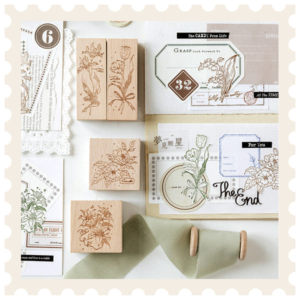 Wildflowers and Meadow Encounters Stamp
