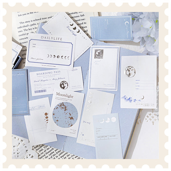 Wind Whisper – Aufkleberset mit Goldfolie